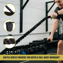 Battle Rope Dia 3.8cm x 9M length Poly Exercise Workout Strength Training-6
