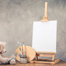 Tabletop Easel Wood Studio H Frame Artist Painting Display Stand For Art Wedding Shop Use-3