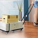 Foldable Hand Flatbed Trolley Cart 6 x 360 Degree Rotating Wheels with Maximum Load 200Kg-1
