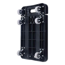 Foldable Hand Flatbed Trolley Cart 6 x 360 Degree Rotating Wheels with Maximum Load 200Kg-4