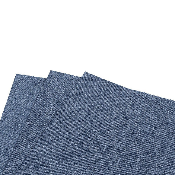 5m2 Box of Premium Carpet Tiles Commercial Domestic Office Heavy Use Flooring Blue