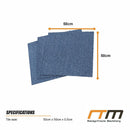 5m2 Box of Premium Carpet Tiles Commercial Domestic Office Heavy Use Flooring Blue-12