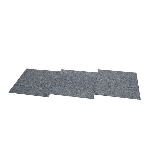 5m2 Box of Premium Carpet Tiles Commercial Domestic Office Heavy Use Flooring Grey