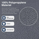 5m2 Box of Premium Carpet Tiles Commercial Domestic Office Heavy Use Flooring Grey-6