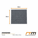 5m2 Box of Premium Carpet Tiles Commercial Domestic Office Heavy Use Flooring Grey-12