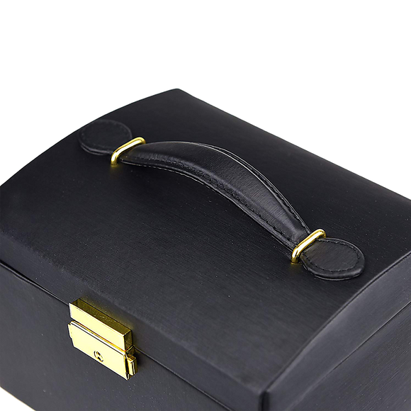 Jewellery Storage Box – Organiser Case for Rings, Necklaces and Accessories Display