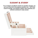 Jewellery Storage Box Girls Rings Necklaces Display Organiser Storage Case-7