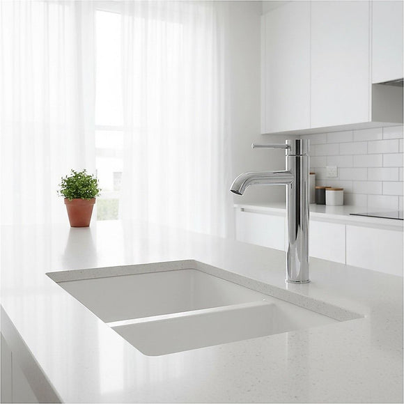 Tall Basin Mixer Tap Faucet -Kitchen Laundry Bathroom Sink