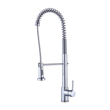 Basin Mixer Pull-Out Kitchen Tap Faucet Laundry Sink - 0