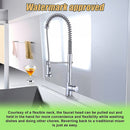 Basin Mixer Pull-Out Kitchen Tap Faucet Laundry Sink-7