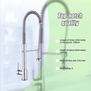 Basin Mixer Pull-Out Kitchen Tap Faucet Laundry Sink-11