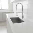 Basin Mixer Pull-Out Kitchen Tap Faucet Laundry Sink-5