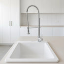 Basin Mixer Pull-Out Kitchen Tap Faucet Laundry Sink-7
