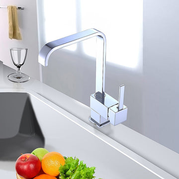 Basin Mixer Tap Faucet - Kitchen Laundry Bathroom Sink - 0
