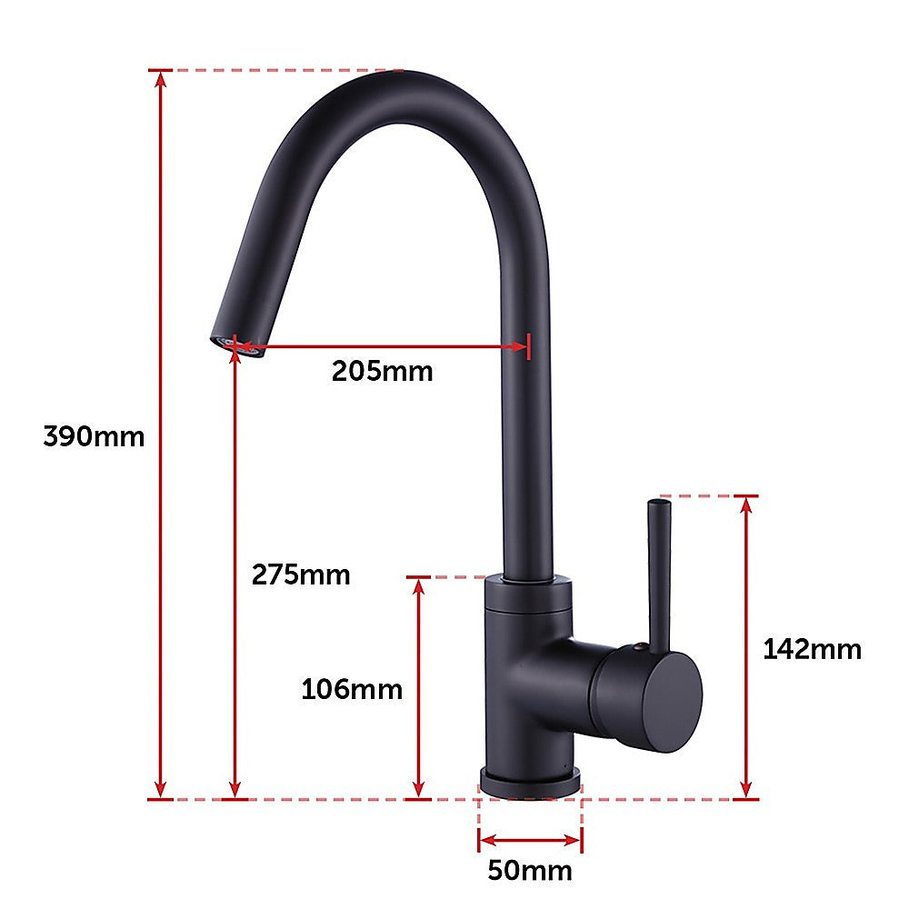 Kitchen Mixer Tap Faucet for Basin Laundry Sink