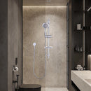 Hand Held Shower Rail Soap Dish Bathroom Set-5