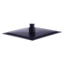 200mm Shower Head Square 304SS Electroplated Matte Black Finish-11