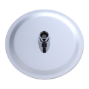 200mm Shower Head Round 304SS Polished Chrome Finish-10