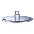 200mm Shower Head Round 304SS Polished Chrome Finish-11