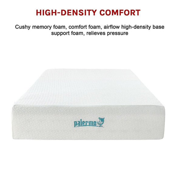 Double 30cm Green Tea Memory Foam Mattress – Cooling Comfort with CertiPUR-US® Certified Foam