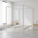 4 Four Poster Double Bed Frame-1