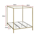 4 Four Poster King Bed Frame-11