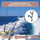 4PC Boat 20 Degree Angle Fishing Pole Rod Holder Mount-12