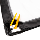 Pair of Soccer Football Goals 180cm Pop Up Portable Quick Set Up-4