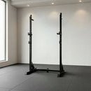 Commercial Squat Rack Adjustable Pair Fitness Exercise Weight Lifting Gym Barbell Stand-4