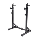 Commercial Squat Rack Adjustable Pair Fitness Exercise Weight Lifting Gym Barbell Stand-5