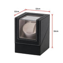 Automatic Watch Winder Display Box Case Motor Rotation Storage PU Leather-12
