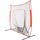 Portable Baseball Training Net Stand Softball Practice Sports Tennis-4