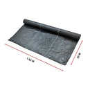 Heavy Duty Weed Control PP Woven Fabric Weed Mat Gardening Plant 1.83m x 30m-11