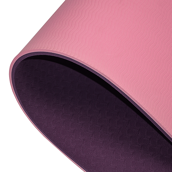 8mm TPE Yoga Mat Exercise Fitness Gym Pilates Non Slip Dual Layer
