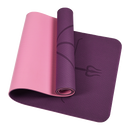 8mm TPE Yoga Mat Exercise Fitness Gym Pilates Non Slip Dual Layer-5