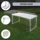 Aluminium Folding Table 120cm Portable Indoor Outdoor Picnic Party Camping Tables-8