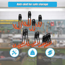 12-Pack Wall Mount Garage Hooks Tool Storage Workshop Organiser Heavy Duty Steel-4