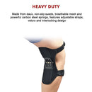 Power Knee Stabiliser Pad with Support Joint Spring Rebound Brace-11