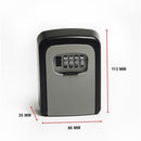 Commercial Grade Lock Wall Mounted Key Safe Storage Lock Box security-10