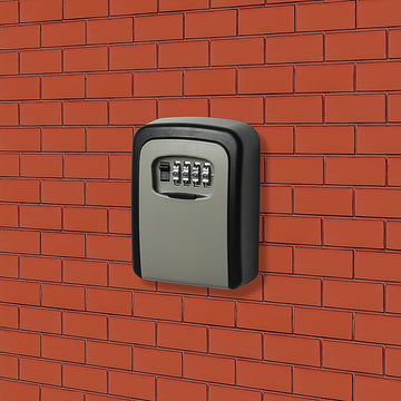 Commercial Grade Lock Wall Mounted Key Safe Storage Lock Box security - 0