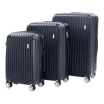 Delegate Suitcases Luggage Set 20" 24" 28"Carry On Trolley TSA Travel Bag