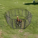 8 Panel Heavy Duty Pet Dog Playpen Puppy Exercise Fence Enclosure Cage-1