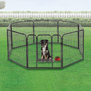 8 Panel Heavy Duty Pet Dog Playpen Puppy Exercise Fence Enclosure Cage-2
