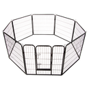 8 Panel Heavy Duty Pet Dog Playpen Puppy Exercise Fence Enclosure Cage-4