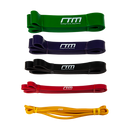 Resistance Band Loop Set of 5 Heavy Duty Gym Yoga Workout-5