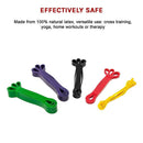 Resistance Band Loop Set of 5 Heavy Duty Gym Yoga Workout-11