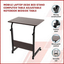 Mobile Laptop Desk Bed Stand Computer Table Adjustable Notebook Bedside Table-2