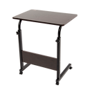 Mobile Laptop Desk Bed Stand Computer Table Adjustable Notebook Bedside Table-3