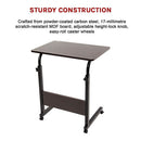 Mobile Laptop Desk Bed Stand Computer Table Adjustable Notebook Bedside Table-7