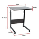 Mobile Laptop Desk Bed Stand Computer Table Adjustable Notebook Bedside Table-8